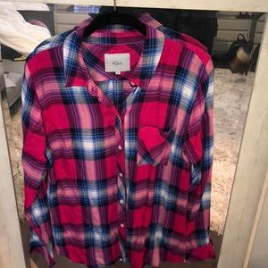 Rails Button Down Plaid Shirt